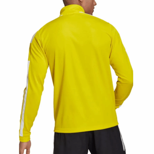 Mens Squadra 21 Yellow Quarter Zip