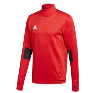 Mens Tiro 17 Red Training Top