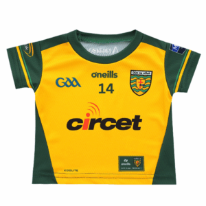 Junior Kids Donegal GAA 2026 Number 14 Home Jersey