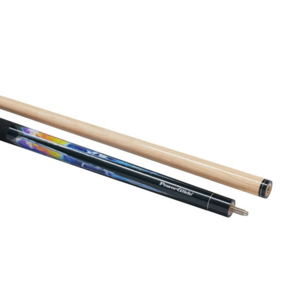 Psychedelic 57″ 2 Piece Pool Cue – 10mm Tip