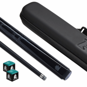 Premium Fibreglass Snooker Cue with Cue Case and 2 Pieces of Chalk