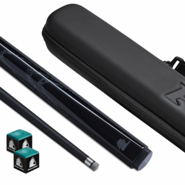 Premium Fibreglass Snooker Cue with Cue Case and 2 Pieces of Chalk