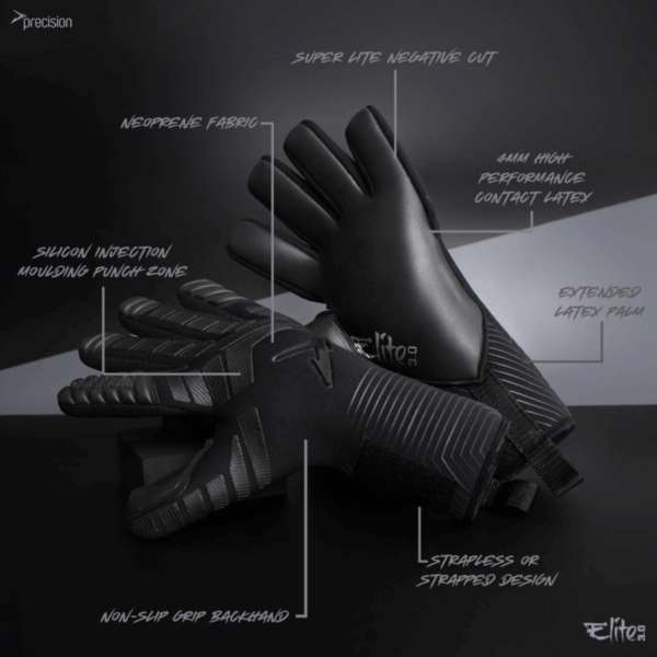 Elite 3.0 Blackout Contact Goalkeeper Gloves