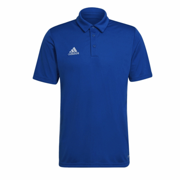 Mens Entrada 22 Blue Polo Shirt