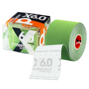 X6.0 Xtreme waterproof Lime Kinesiology 50 mm Tape