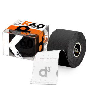 X6.0 Xtreme waterproof Black Kinesiology 50 mm Tape