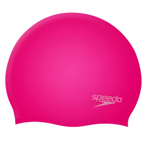 Moulded Silicone Junior Pink Swim Cap