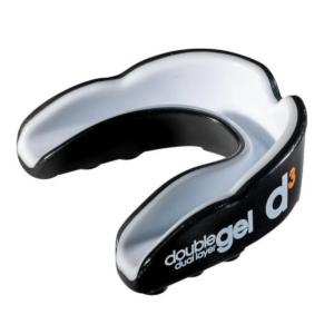 Double Gel Black/White Mouthguard