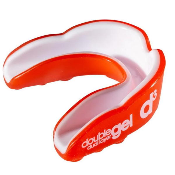 Double Gel Red/White Mouthguard