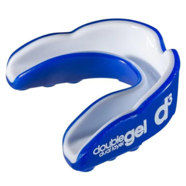 Double Gel Blue/White Mouthguard