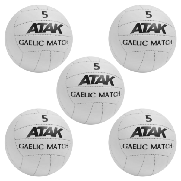 5 Pack Gaelic Match Ball (Size 5)