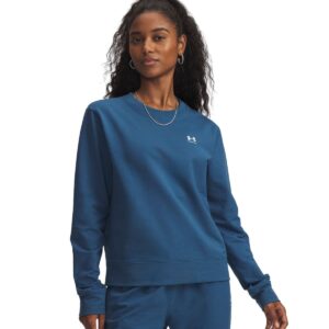 Womens Sport Terry Crew Sweatshirt