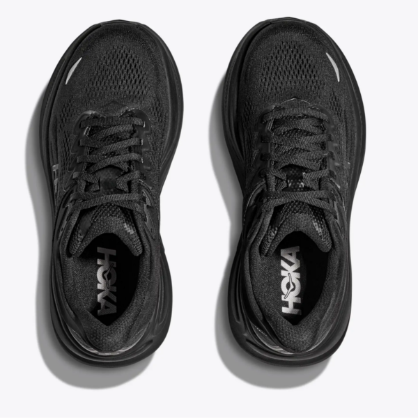 Womens Bondi 9 Black Running Shoes