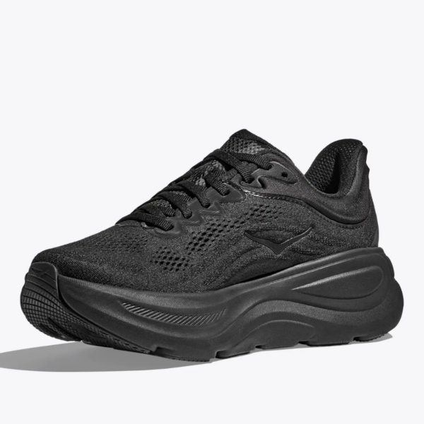 Womens Bondi 9 Black Running Shoes