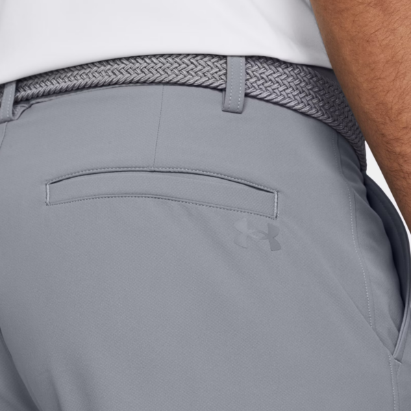 Mens UA Matchplay Tapered Grey 23 cm Shorts