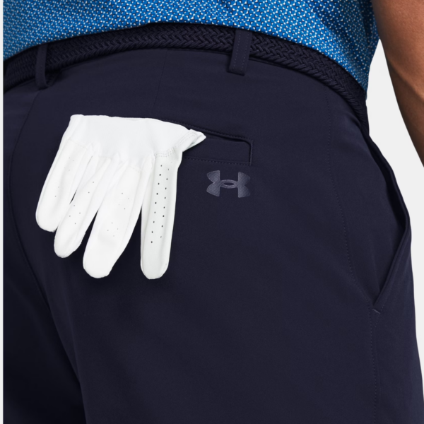 Mens UA Matchplay Tapered Navy 23 cm Shorts