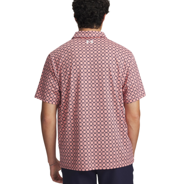 Mens Matchplay Printed Crab Geo Polo Shirt