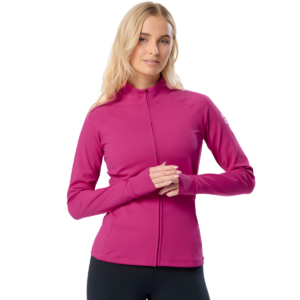Womens Relentless Sunrise Pink Full Zip