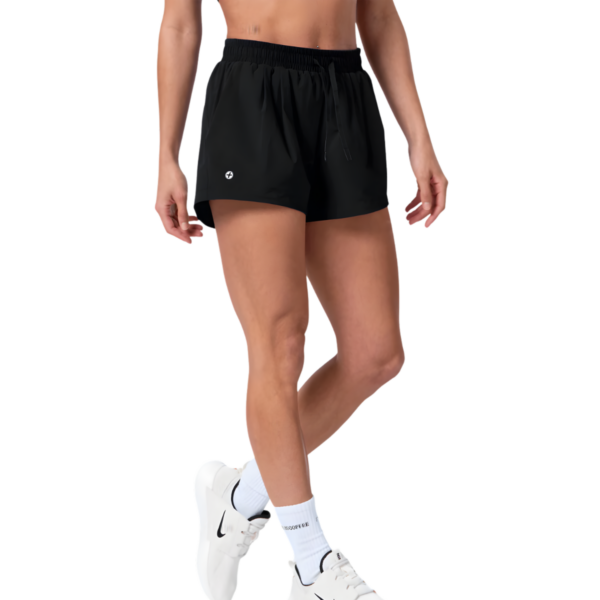 Womens Contender 3″ Black Shorts
