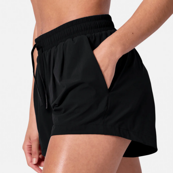 Womens Contender 3″ Black Shorts