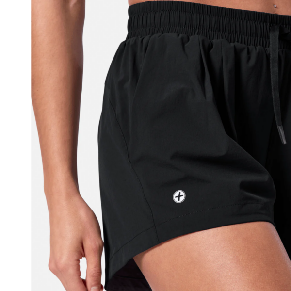 Womens Contender 3″ Black Shorts