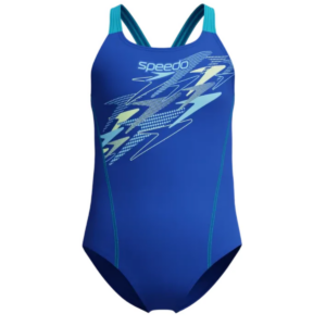 Girls Logo Medalist Swimsuit