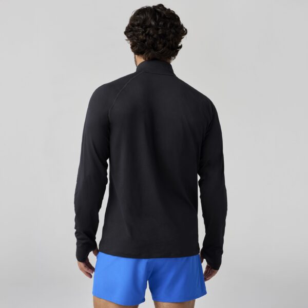 Mens 3.0 Dash Black Half Zip