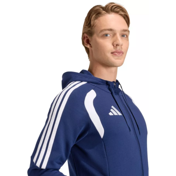 Adults Tiro 26 League Sweat Full Zip Hoody