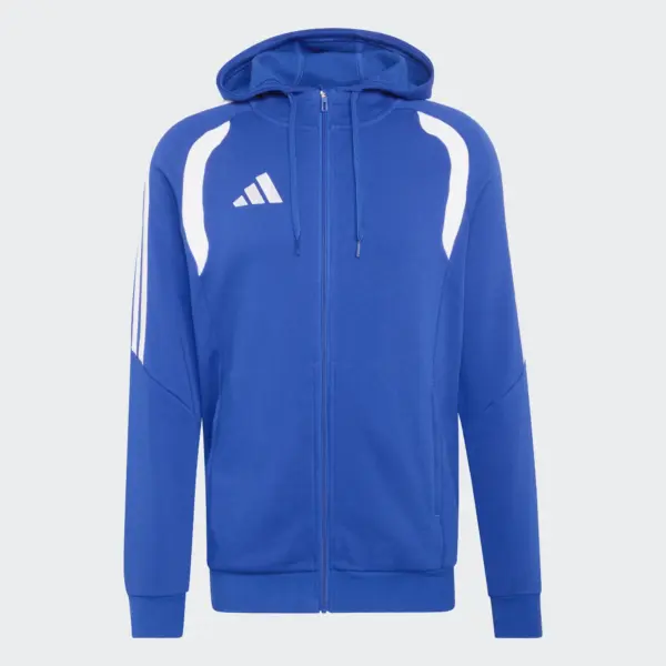 Adults Tiro 26 League Sweat Full Zip Hoody