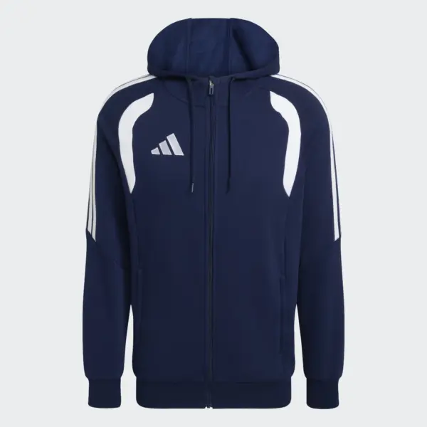 Adults Tiro 26 League Sweat Full Zip Hoody