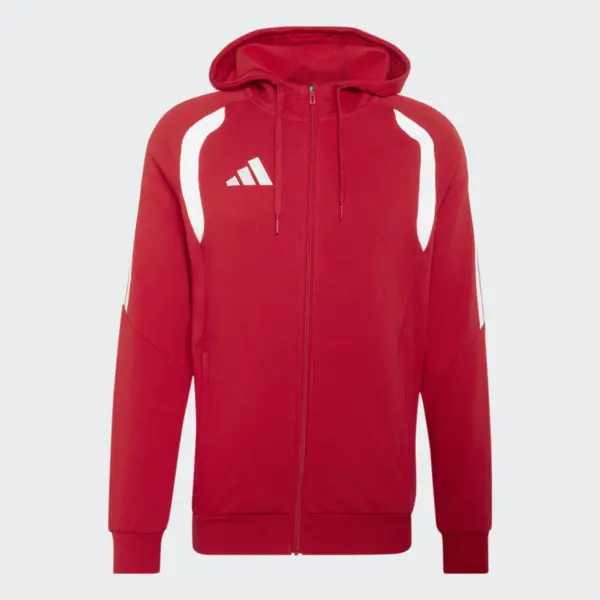 Adults Tiro 26 League Sweat Full Zip Hoody