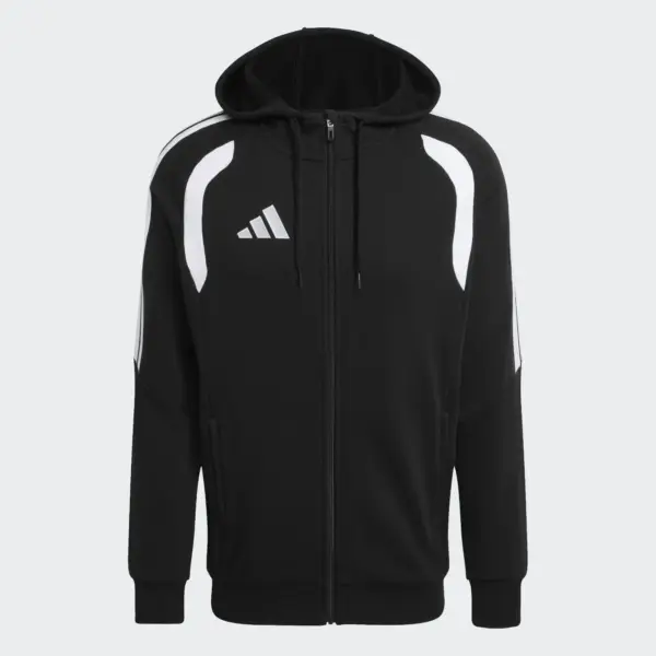 Adults Tiro 26 League Sweat Full Zip Hoody