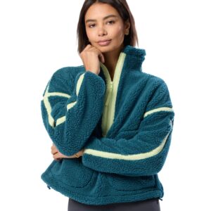 Womens Industry Fleece Half Zip