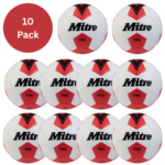 mitre training football value bulk buy pack
