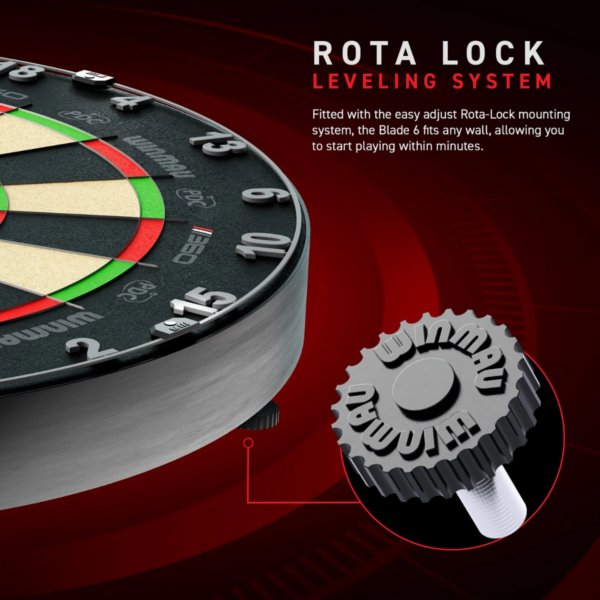Blade 360 Triple Core Dartboard – Official PDC Match Quality