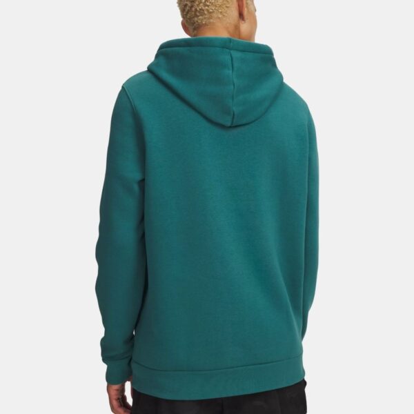 Mens UA Icon Green Fleece Hoodie
