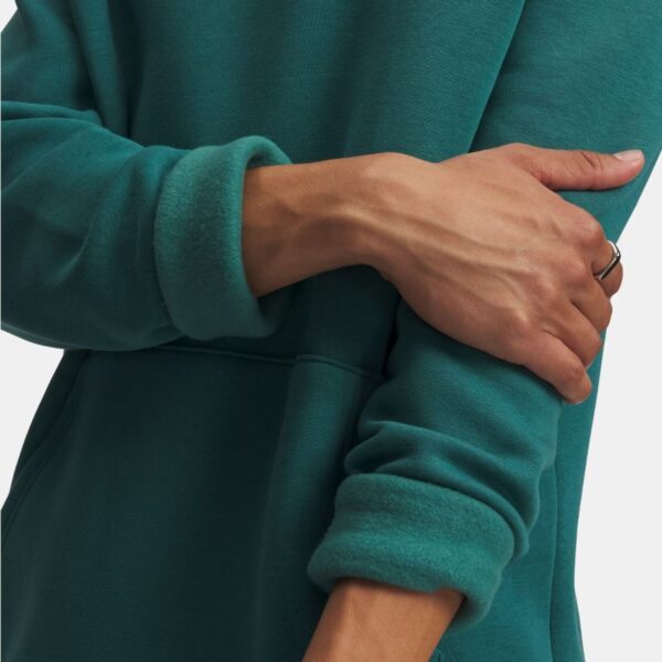 Mens UA Icon Green Fleece Hoodie