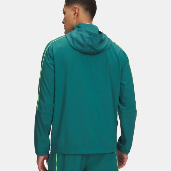 Mens UA Challenger Green Warmup Jacket