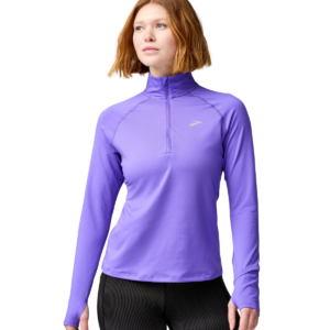 Womens Dash 3.0 Purple Half Zip