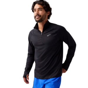 Mens 3.0 Dash Black Half Zip