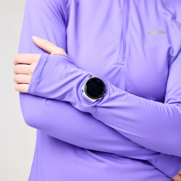Womens Dash 3.0 Purple Half Zip