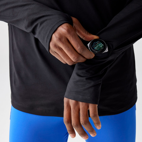 Mens 3.0 Dash Black Half Zip