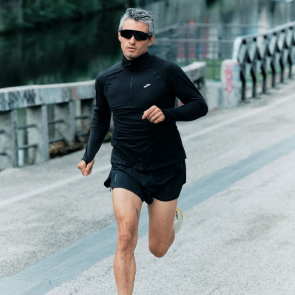 Mens 3.0 Dash Black Half Zip