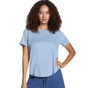 Womens GO DRI Swift Blue TShirt