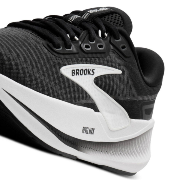 Womens Revel Max Black Running Shoes