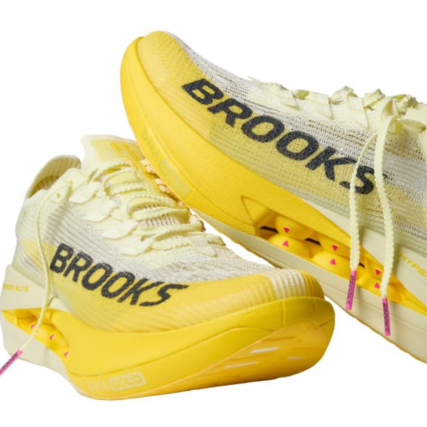Mens Hyperion Elite 5 Yellow Running Shoes
