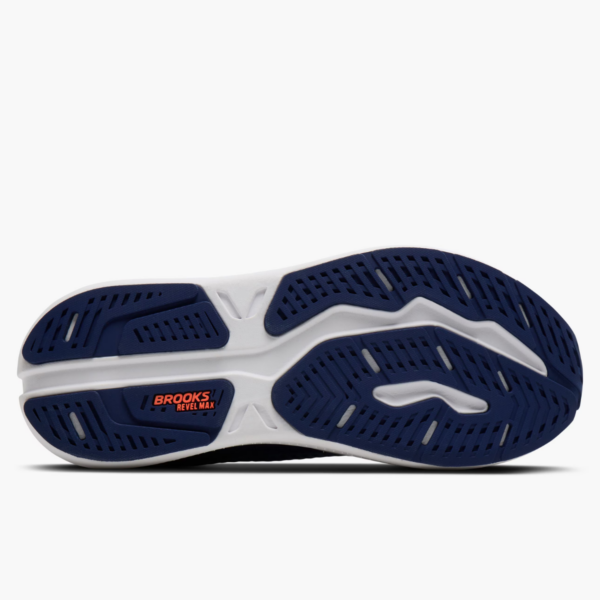 Mens Revel Max Navy Running Shoes