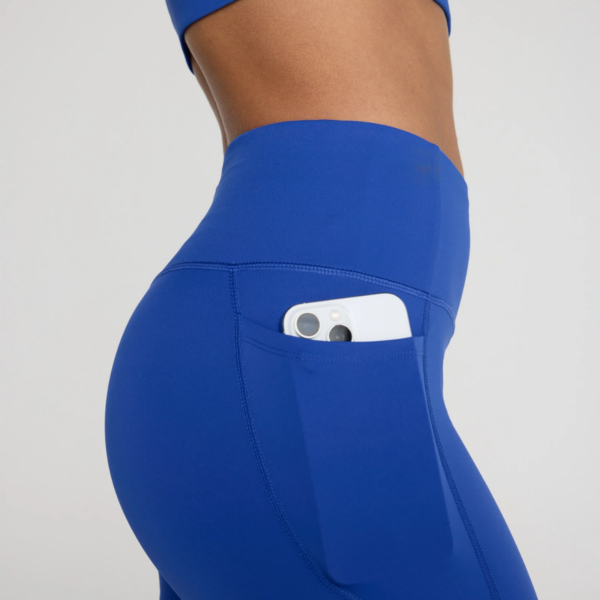Womens Relentless 7/8 Blue Legging