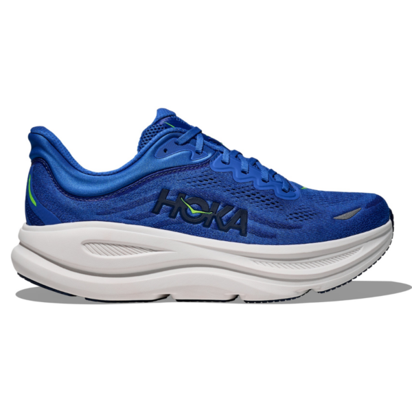 Mens Bondi 9 Blue Running Shoes