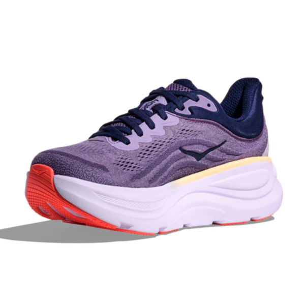 Womens Bondi 9 Purple Running Shoes